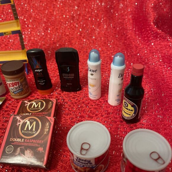 Zuru Mini Brands Toys Lot Of 27 Spam Dove Magnum Pez Skippy Axe Soy - Picture 4 of 14